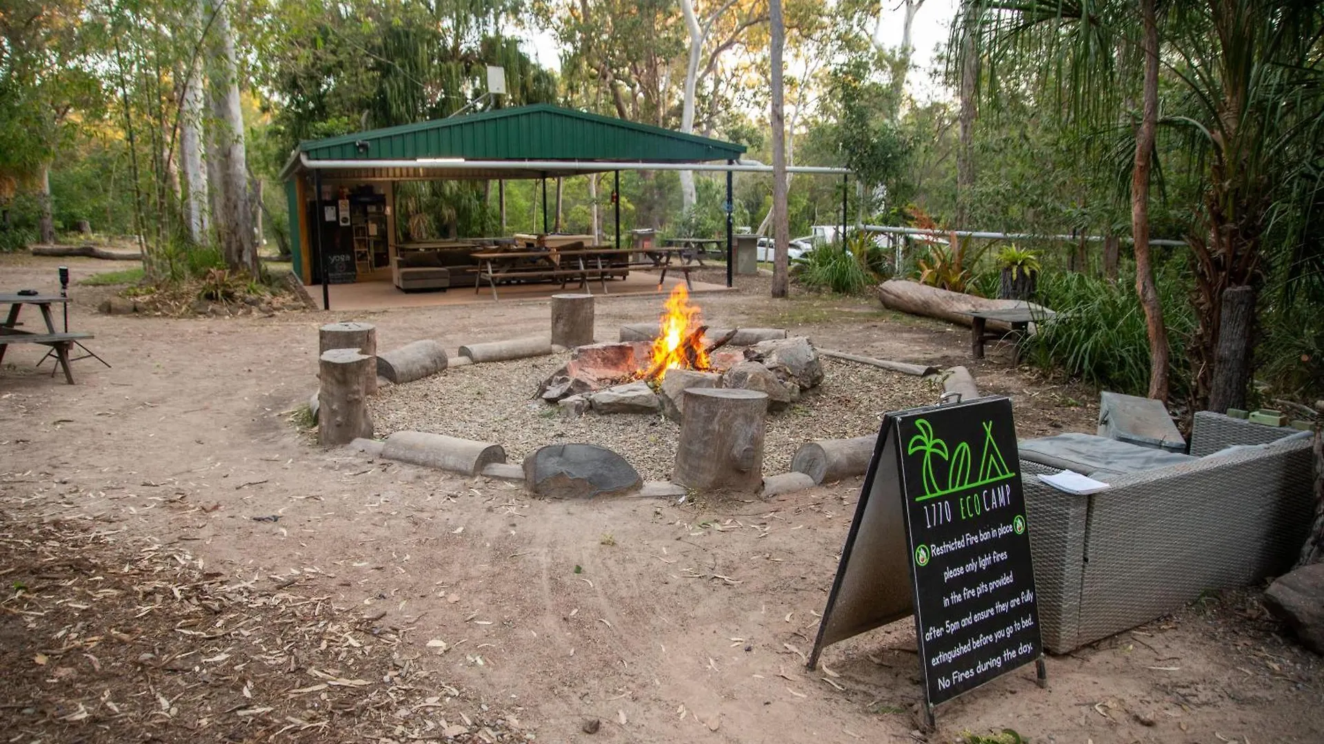 Campsite 1770 Eco Camp Hotel Agnes Water Australia